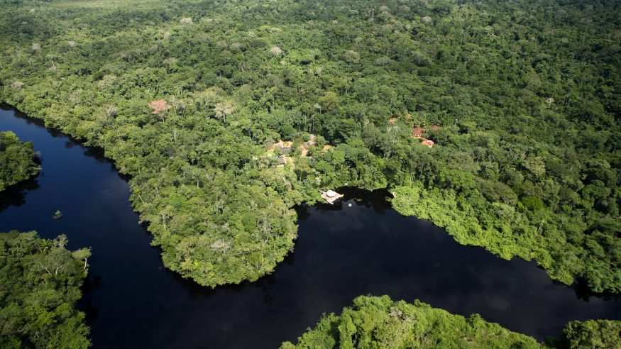 Cristalino Jungle Lodge_aerial view