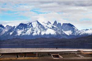Mountains outside