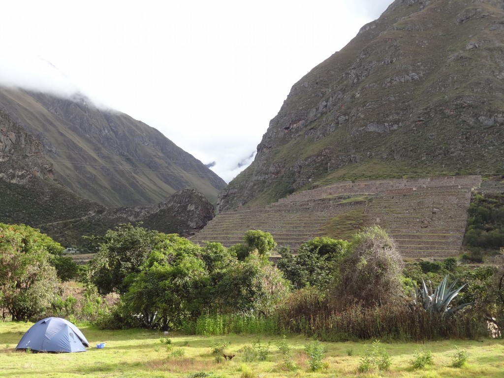 Tents and terraces